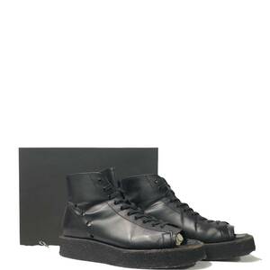 Yohji Yamamoto POUR HOMME トゥカットシューズ サイズサイズ3 箱有り ヨウジヤマモトプールオム 店舗受取可