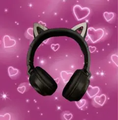 猫耳 ヘッドフォン ワイヤレス Bluetooth