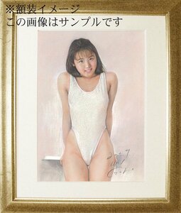 石川吾郎が手がけた「裸婦145」の版画。美しく繊細なタッチで描かれたパステル美少女画作品は、美術愛好家の方々に必見