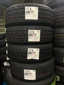 １円スタート売切り!!　2022/21年製造　新品４本セット　１円スタート売切り!!　　165/55R14 72V ブリヂストン NEXTRY　ネクストリー　