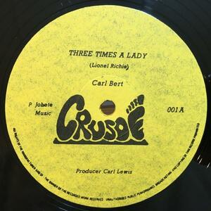 ★Carl Bert/Three Times A Lady★メロウLOVERS ROCK！