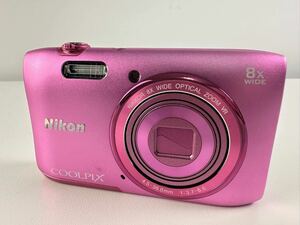 【5/76ES】Nikon ニコン COOLPIX S3600 コンパクトデジタルカメラ デジカメ 動作未確認