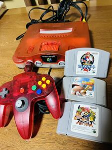 NINTENDO64◆ニンテンドー 任天堂 ソフト コントローラー セット　Nintendo ロクヨン　64 マリオカート　　スマッシュブラザーズ　パワプロ