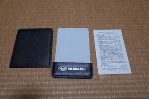 スバル SUBARU ステンレス製 鏡 手鏡 新品