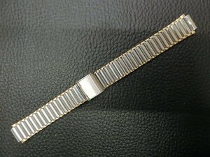 メーカー不明 コンビ メンズ モデル 汎用 ブレス ブレス幅16mm ラグ幅13mm 長さ調整式 GA92B.L 管理No.34945