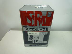 ニッペ シリコンルーフⅡ セルリアンブルー 14㎏　屋根用塗料　未使用品