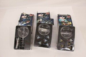 064 s7676 宇宙戦艦ヤマト メカニカルコレクション PART.2 ヤマト コスモゼロ コスモタイガーII 3種セット 開封品