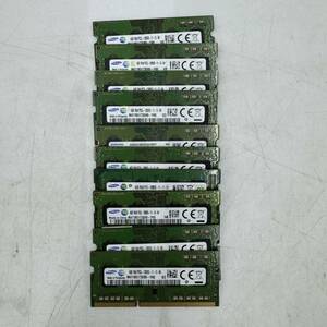 中古品/メモリ/SAMSUNG/ノートパソコン用/4GB/PC3-12800S/DDR3/動作未確認 10枚まとめ 006
