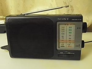  SONY【ICF-800】 FM/AM アナログ式ポータブルラジオ 管理 21090420