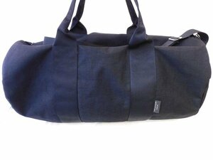 3F 未使用 COMME des GARCONS HOMME PLUS ■ ボストンバッグ 無地 PZ-K 207 黒 ブラック コムデギャルソン□新品 6C エ1000