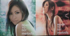 melody.　（メロディー）「READY TO GO!」　ポップ