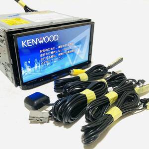 KENWOOD ケンウッド 彩速ナビ MDV-D504BT メモリーナビ カーナビ 地図データ2016年 地デジ/DVD/SD/USB/Bluetooth