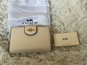 204 新品 COACH コーチ 二つ折り財布 ミニ財布 C6390