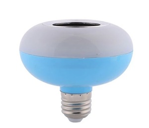 【訳アリ】 スピーカー付き LED電球 E26/27 ブルートゥース blue　ブルー　無線で音楽