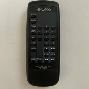 KENWOOD リモコン RC-P0305 CDプレーヤー DPF-3010 CDデッキ DPF-3030