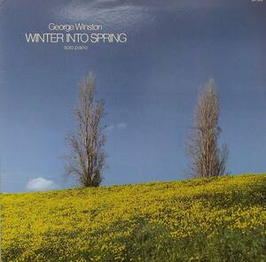 匿名・送料無料！　ジョージ・ウィンストン /George Winston　LP　「ウィンター・イントゥ・スプリング/Winter into Spring 」