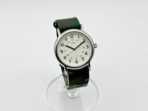 6-16 未使用 タイメックス TIMEX ウィークエンダー Weekender カモ 迷彩 T2P365 ナイロン NATO ベルト 腕時計