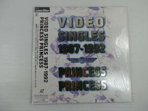 【LD/レーザーディスク/帯付き】プリンセス・プリンセス　VIDEO SINGLES 1987-1992