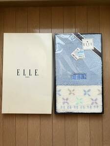 未使用★ELLE エル バスマット ４５×６５cm 日本製 抗菌防臭加工 吸水機能