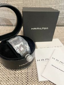 ◇新品◇　動作未確認　保管品　HAMILTON ハミルトン 061132 グレー 腕時計　　