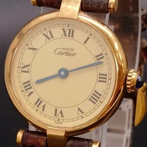 カルティエ Cartier 腕時計 動作品 590004（マストベルメイユ925） レディース 1315732