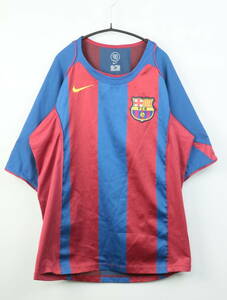 B582/FCバルセロナ/FCB/LFP/NIKE/ナイキ/バルサ/ホーム/Carles Puyol/カルレス プジョル/サッカーユニフォーム/レプリカトップス/メンズ/S