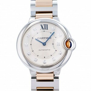 カルティエ Cartier バロンブルー WE902031 シルバー文字盤 新品 腕時計 男女兼用