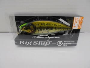 ◇8133R+・Megabass/メガバス MPW Big Slap/ビッグスラップ F GG LARGEMOUTH BASS ルアー 未使用品