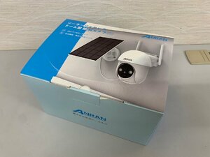 再出品【未使用】ANRAN ソーラー給電式 Q01 ドーム型防犯カメラ AR-W691