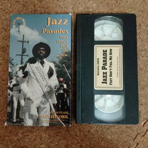 山]VHSビデオテープ JAZZ PARADE FEET DON