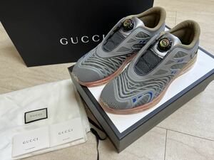 新品 未使用 GUCCI グッチ スニーカー ULTRAPACE R ウルトラペース ハイテクスニーカー 9 メンズ 27〜27.5cm 国内直営店購入　定価12万