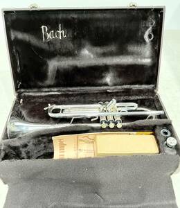 蘇さ(PTY30)　V.Bach　バックトランペット　Model 37　ビンセントバック　ミュート付　箱付　中古品　140サイズ