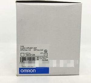 【送料無料】新品OMRON オムロン CPUユニット CJ2H-CPU67-EIP 保証付き CPU:1.5Ver 　EIP:Ver 3.0