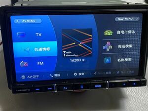 carrozzeria pioneer カロッツェリア パイオニア AVIC-RZ712 メモリーナビ フルセグ2021年地図データCD DVD USB Bluetooth など