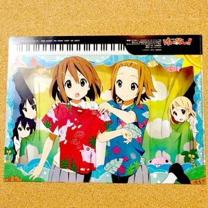 【送料無料】けいおん! K-ON! クリアファイル 平沢 唯 秋山 澪 田井中 律 琴吹 紬 中野 梓 平沢 憂 鈴木 純 放課後ティータイム HTT 京アニ