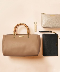 「KATIE LOXTON」 ハンドバッグ FREE ベージュ レディース