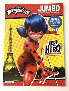 Miraculous Ladybug (ミラキュラス レディバグ&シャノワール) I am my own HERO 80ページ アクティビティブック　ぬりえ