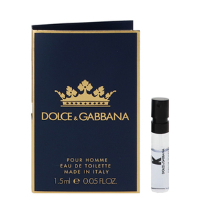 K (キング) バイ ドルチェ＆ガッバーナ (チューブサンプル) EDT・SP 1.5ml 香水 フレグランス K BY DOLCE＆GABBANA 新品 未使用