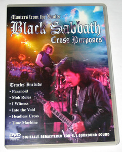 Masters From The Vaults - BLACK SABBATH (ブラック・サバス) Cross Purposes (輸入盤DVD)