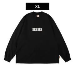 L4-1　SEE SEE BASIC LS TEE　BLACK　XL