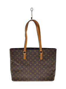 LOUIS VUITTON◆ルコ_モノグラム・キャンバス_BRW/PVC/BRW