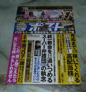 週刊ポスト　2022年12月16日号　流川はる香、古川いおり、新田ゆう