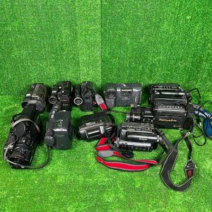 23 ビデオカメラ レトロ Panasonic SHARP SONY Canon Victor など まとめ