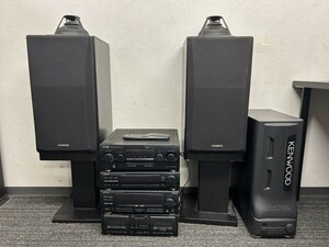 A1 KENWOOD ケンウッド S-12M SW-9 X-97 T-97 A-97 GE-970 システムコンポ カセットデッキ アンプ イコライザー オーディオ機器 通電確認済