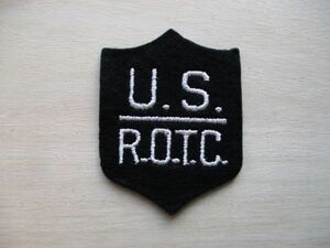 【送料無料】アメリカ軍U.S R.O.T.C 予備役将校訓練課程パッチ/ROTC米軍ワッペン80s空軍Reserve Officers