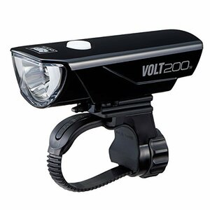 キャットアイ(CAT EYE) LEDヘッドライト VOLT200 HL-EL151RC USB充電 ブラック