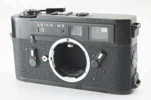 ライカ Leica M5 後期型 3点吊り ボディ ブラック