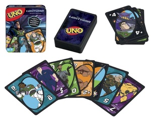 バズ・ライトイヤー ★ ウノ UNO カードゲーム 缶ケース入り A