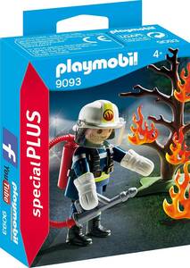 即決！新品 PLAYMOBIL プレイモービル 9093 消防士 スペシャル