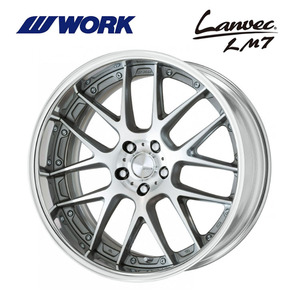 送料無料 ワーク Lanvec LM7 FULL REVERSE STANDARD Adsik 10.5J-20 +68～－14 5H-114.3 【4本セット 新品】